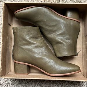 Brand new Anthropologie leather boots